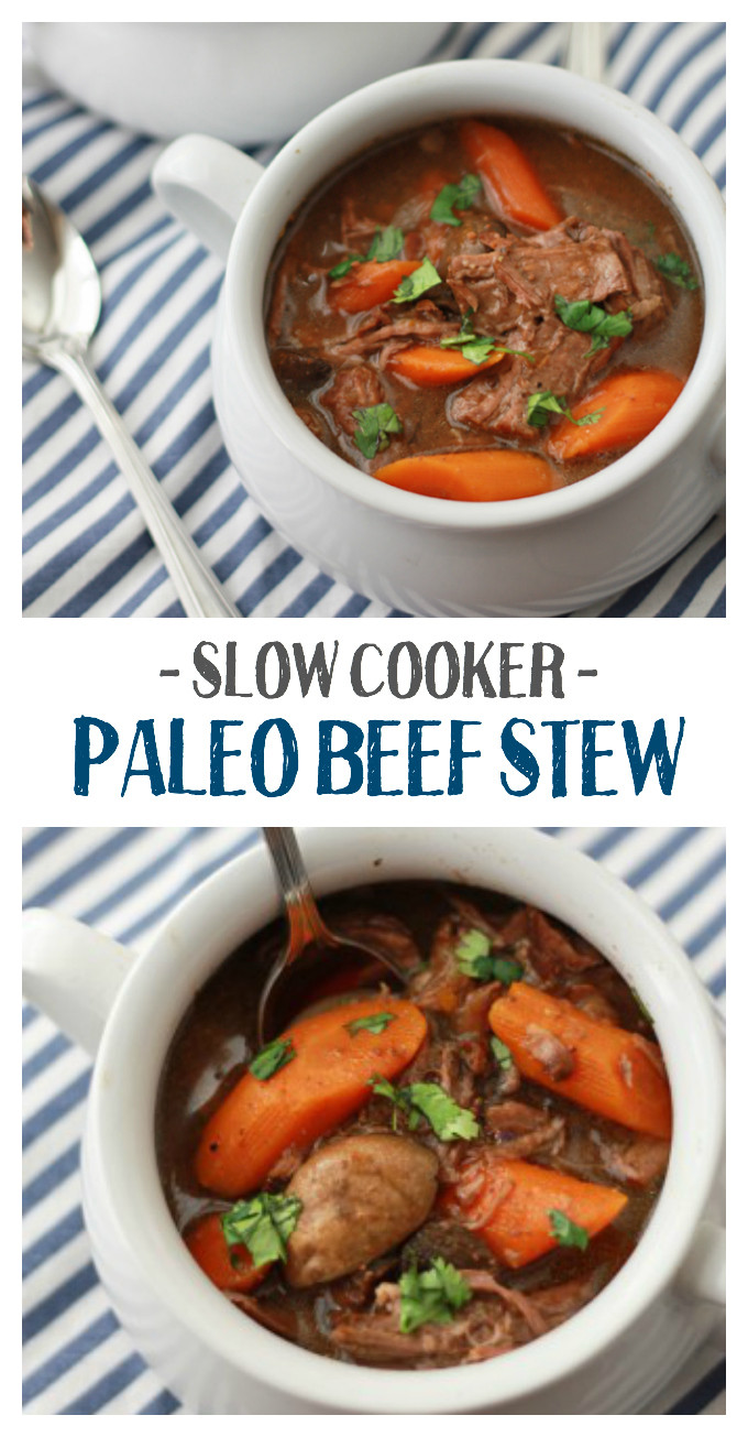 Gluten Free Slow Cooker Beef Stew
 Slow Cooker Beef Stew • e Lovely Life