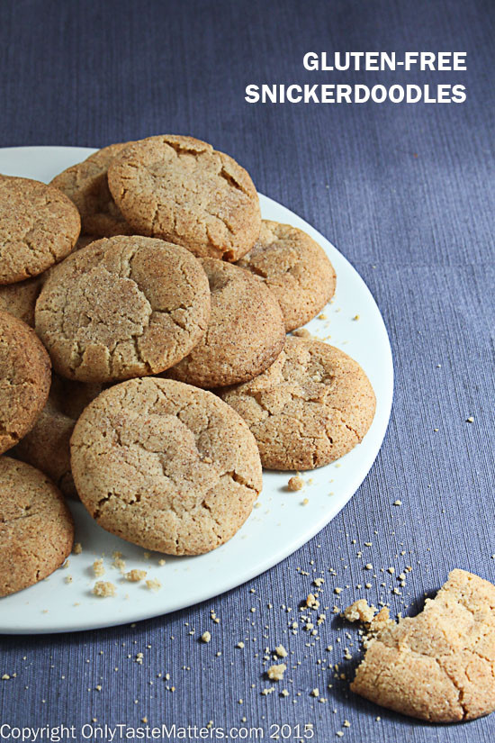 Gluten Free Snickerdoodles
 Snickerdoodles gluten free and a Giveaway