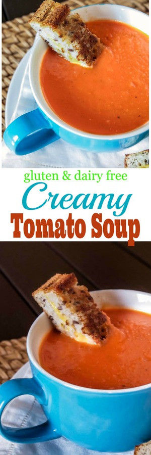 Gluten Free Tomato Soup
 Creamy Gluten Free and Dairy Free Tomato Soup Faithfully