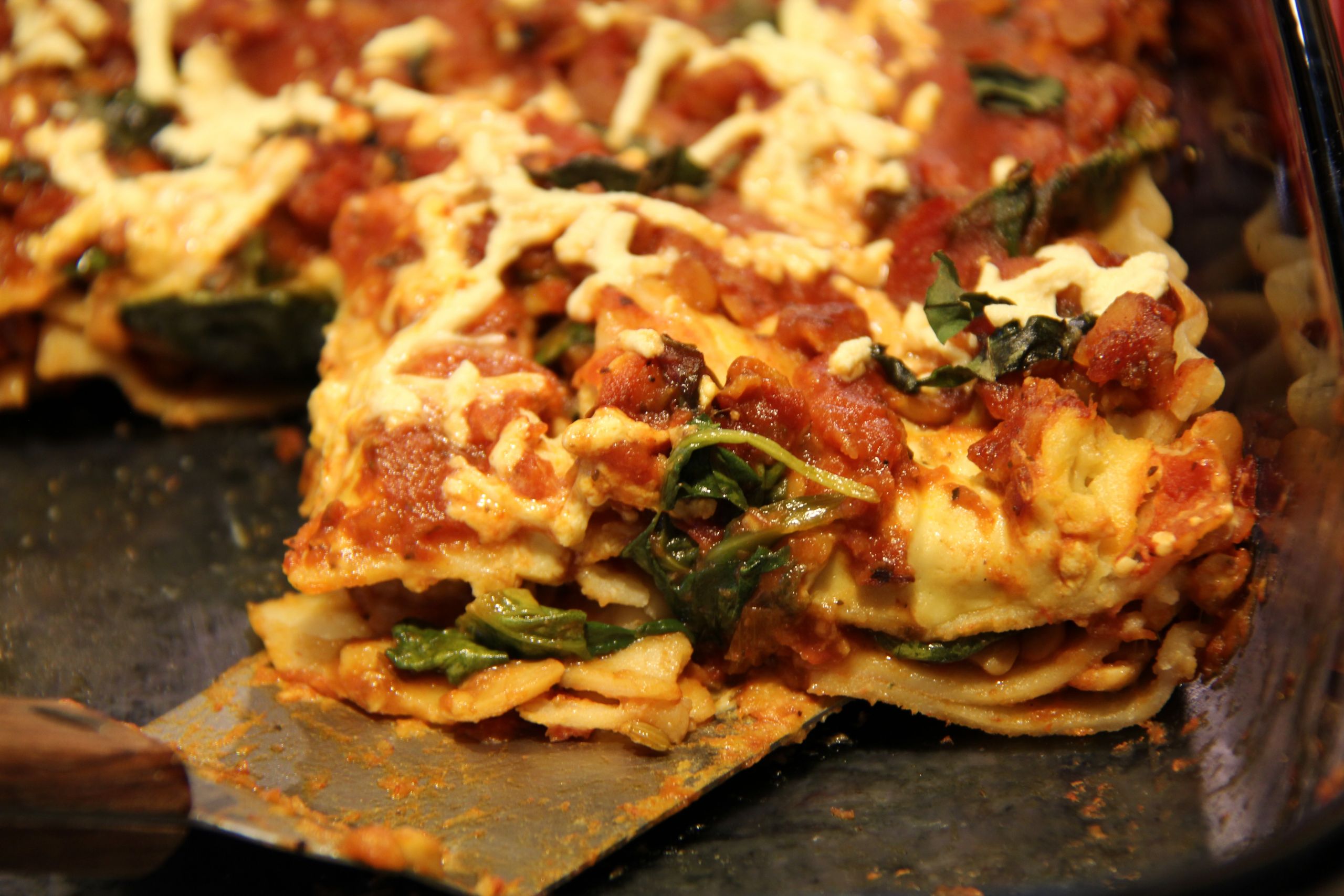 Gluten Free Vegetarian Lasagna
 Gluten Free Vegan Spinach Lasagna – It’s REALLY Good