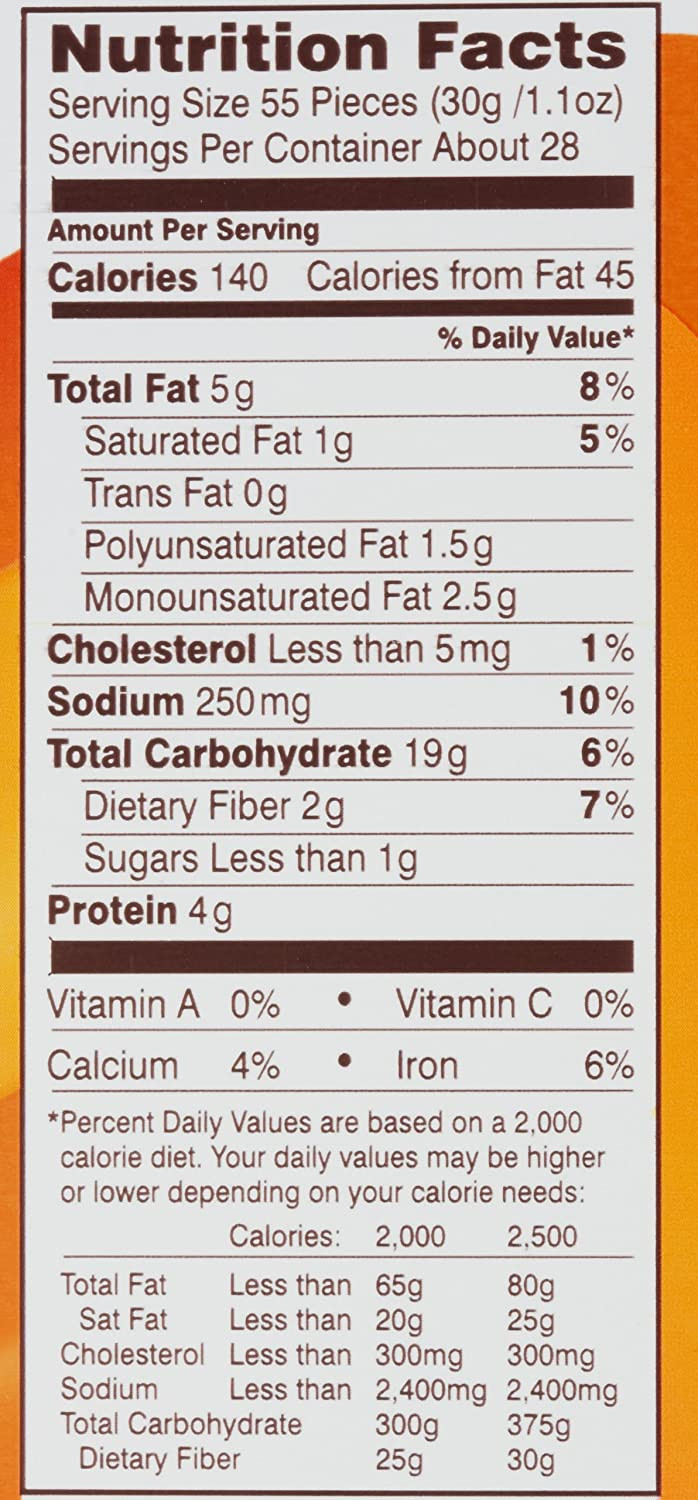Goldfish Crackers Nutrition
 Goldfish Snack Nutrition Facts