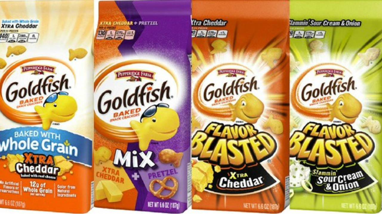 Goldfish Crackers Salmonella
 Goldfish crackers recalled due to salmonella concern What
