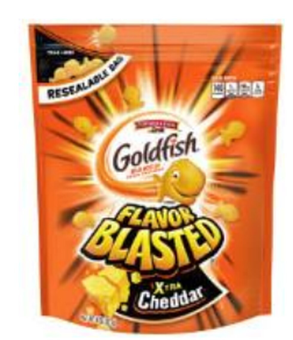 Goldfish Crackers Salmonella
 Goldfish crackers recalled due to possible salmonella risk