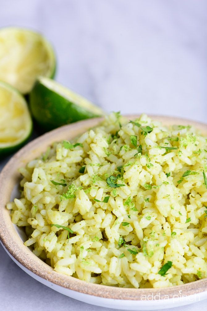 Good Side Dishes For Fish
 This Cilantro Lime Rice recipe makes a delicious