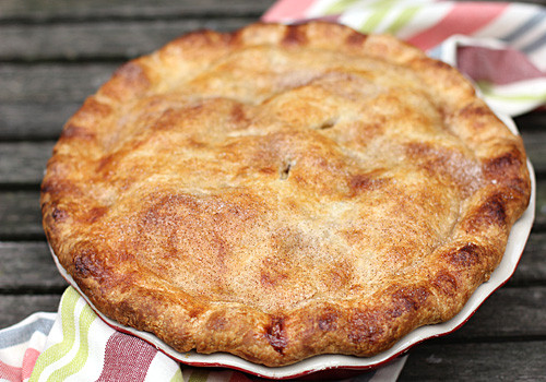 Gourmet Apple Pie
 The Galley Gourmet Deep Dish Apple Pie