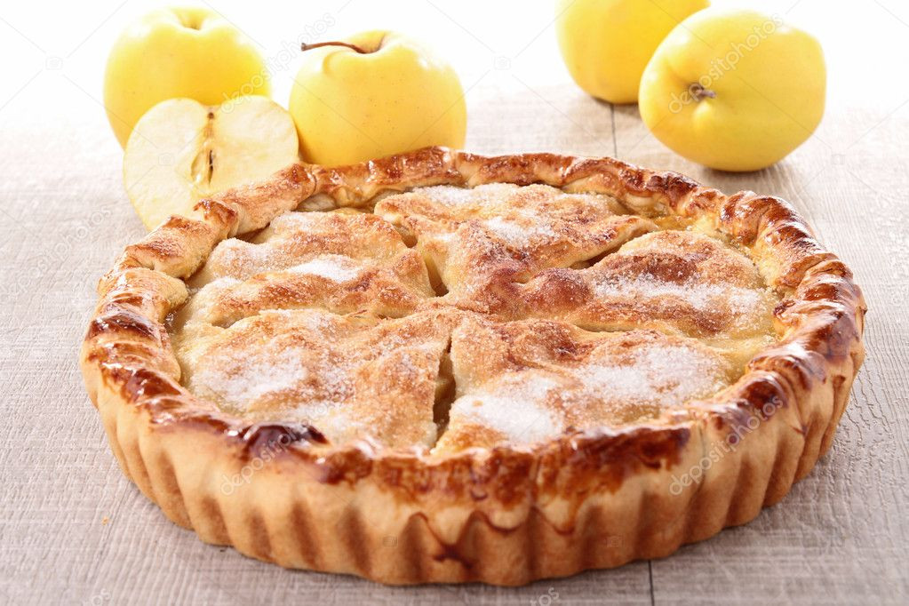 Gourmet Apple Pie
 Gourmet apple pie — Stock © studioM