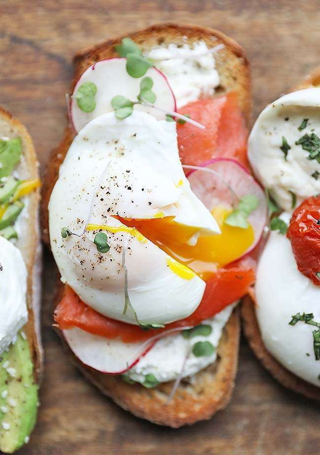 Gourmet Breakfast Recipes
 Gourmet Breakfast Toast Recipes with Poached Eggs