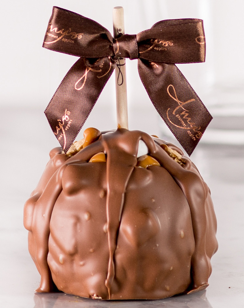 Gourmet Caramel Apples Delivery
 Smore Caramel Apple Gourmet Gift Delivery