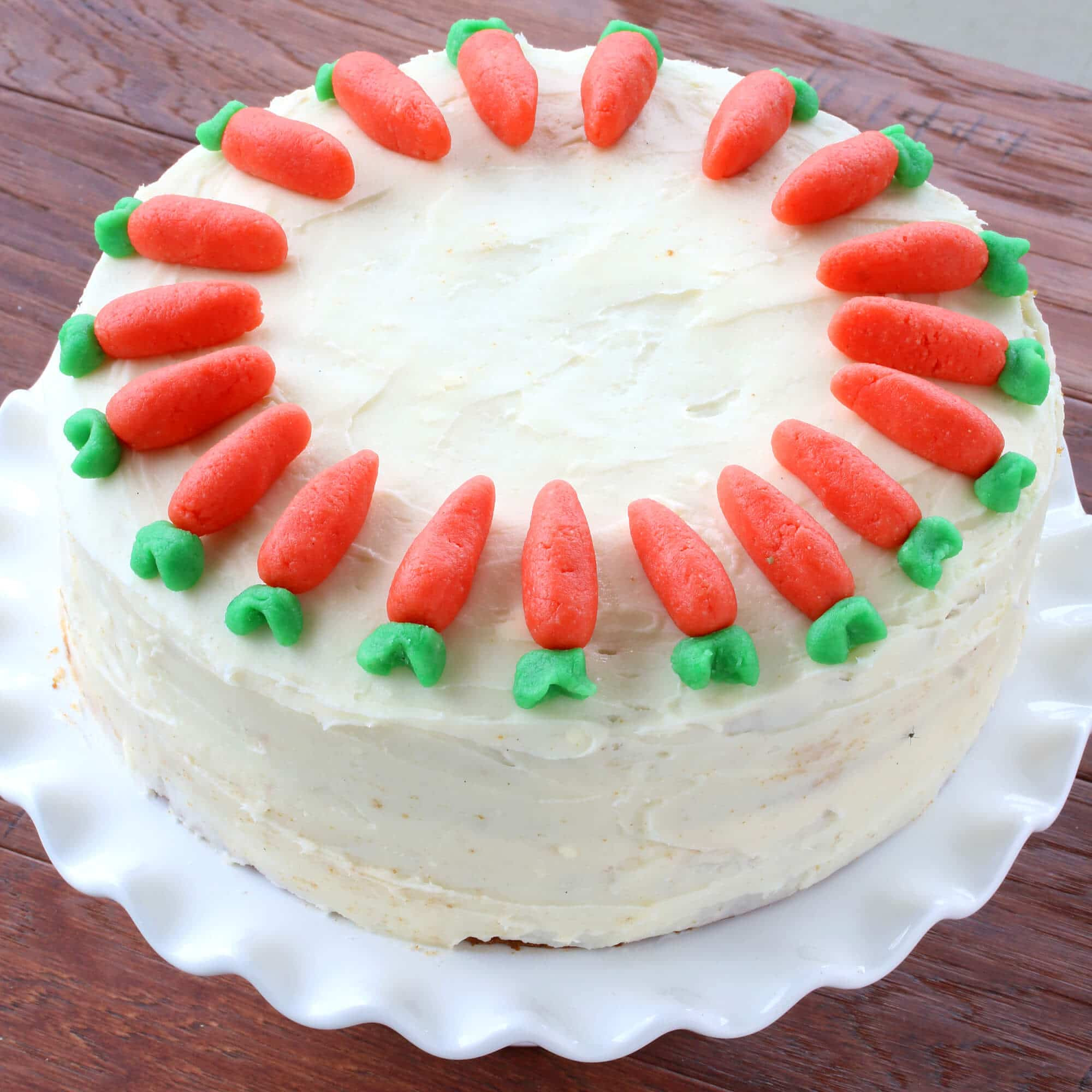 Gourmet Carrot Cake Recipes
 Best Gluten Free Carrot Cake with Marzipan Carrots The