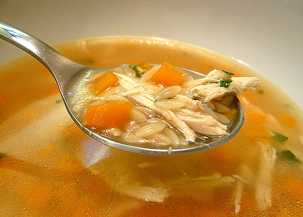 Gourmet Chicken Noodle Soup
 good old chicken noodle soup