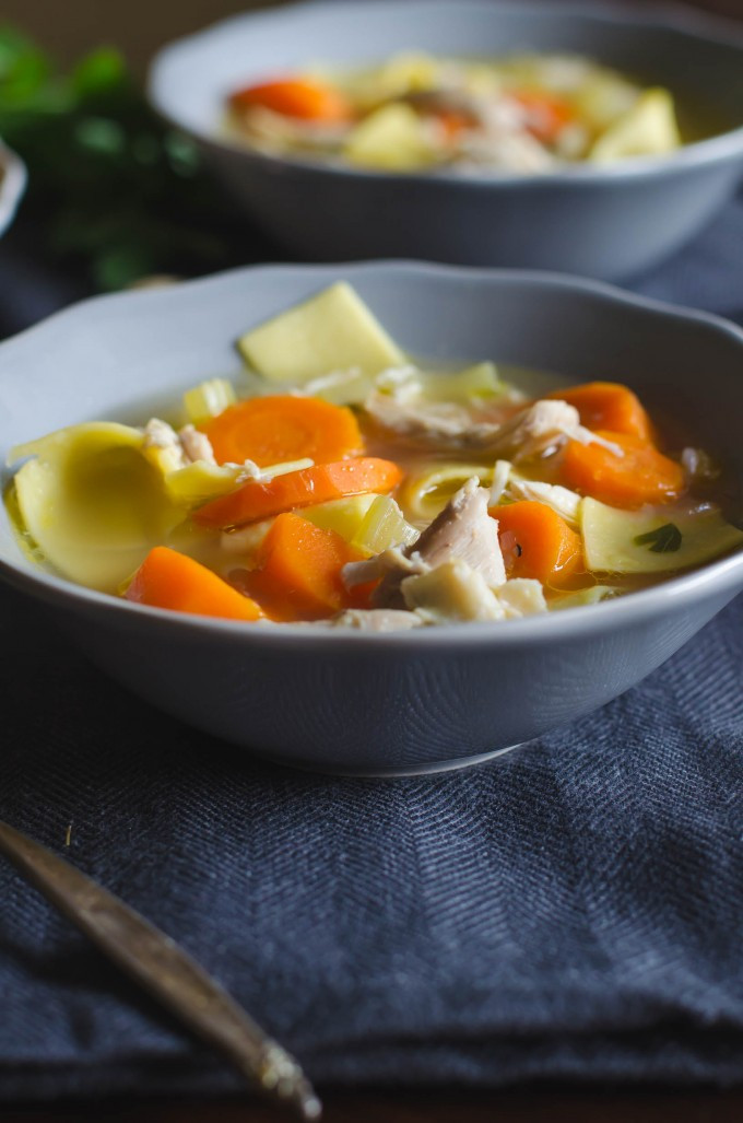 Gourmet Chicken Noodle Soup
 Homestyle Chicken Noodle Soup Go Go Go Gourmet