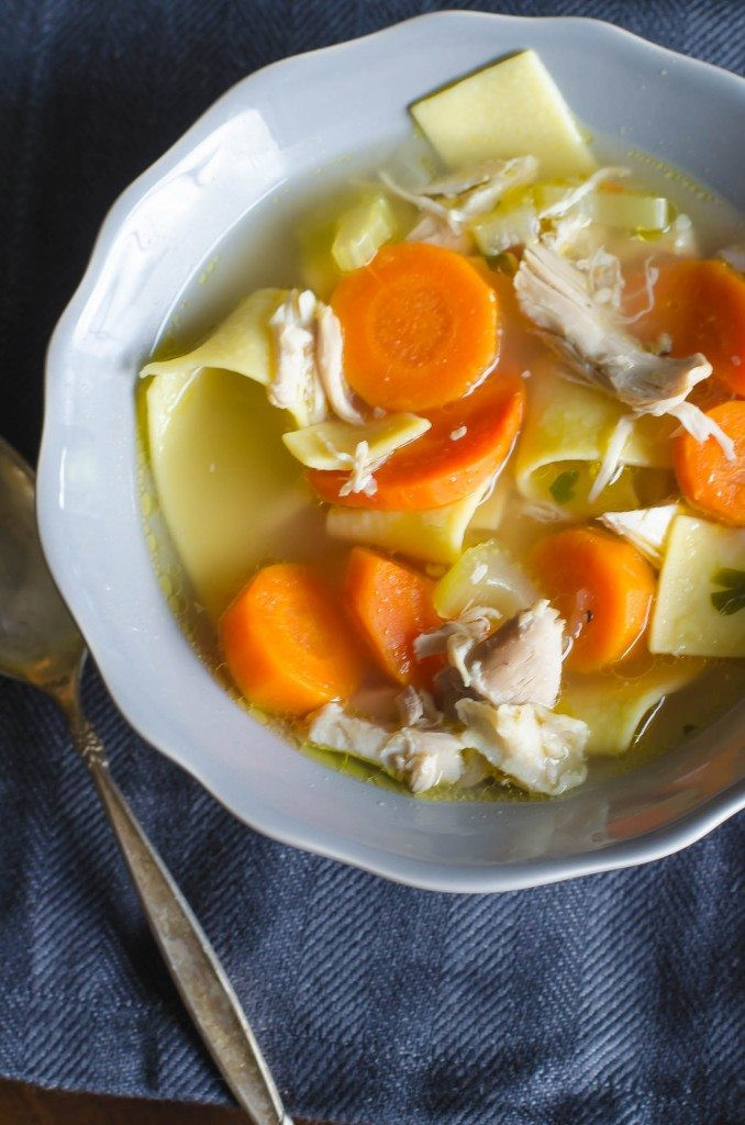 Gourmet Chicken Noodle Soup
 Homestyle Chicken Noodle Soup • Go Go Go Gourmet