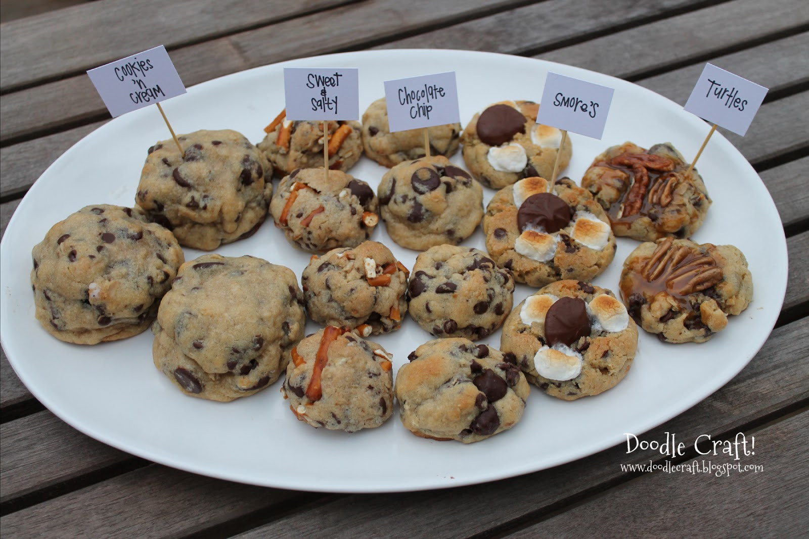Gourmet Chocolate Chip Cookies Recipe
 5 in 1 Chocolate Chip cookies Smores Sweet & Salty