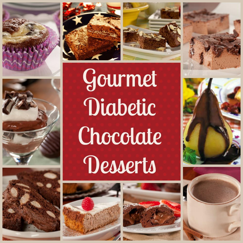 Gourmet Chocolate Desserts
 Gourmet Diabetic Desserts Our 10 Best Easy Chocolate
