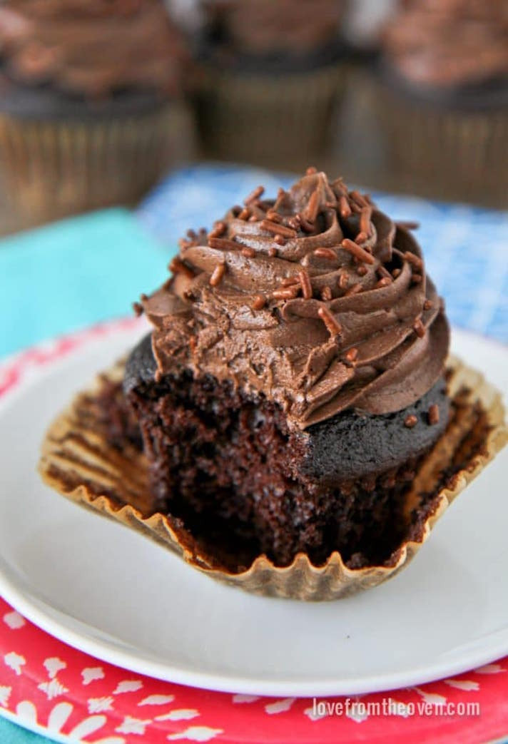 Gourmet Cupcake Recipes Using Cake Mix
 11 Romantic Chocolate Desserts You Can Make With Boxed