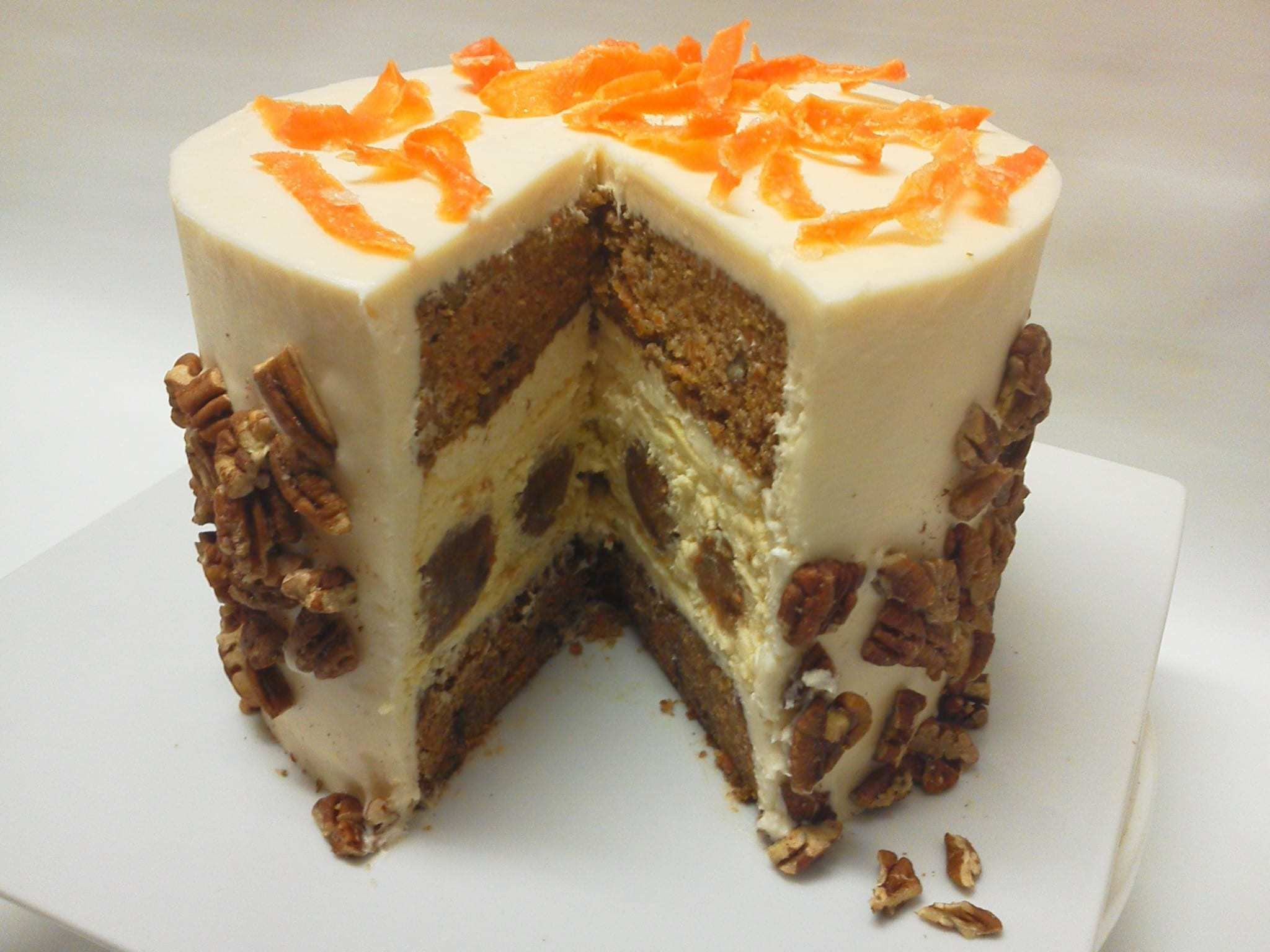 Gourmet Desserts Delivered
 Carrot cake cheesecake delivered