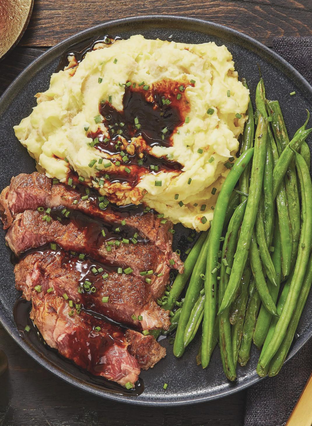 Gourmet Mashed Potatoes Recipes
 Easy gourmet steak recipe with mashed potatoes and green