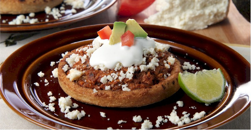 Gourmet Mexican Recipes
 Sopes Recipe GourmetSleuth