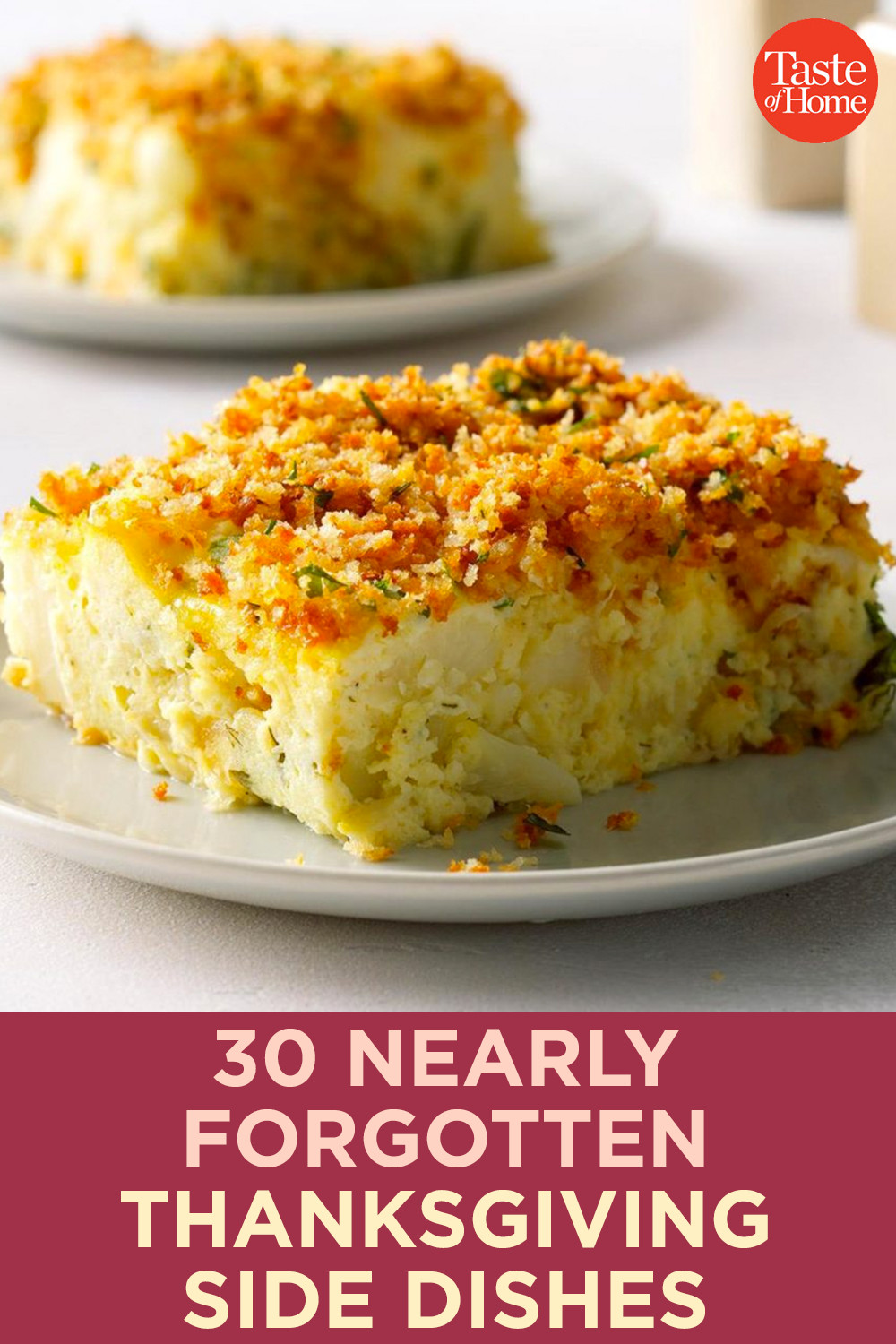 Gourmet Thanksgiving Side Dishes
 30 Nearly Forgotten Thanksgiving Side Dishes
