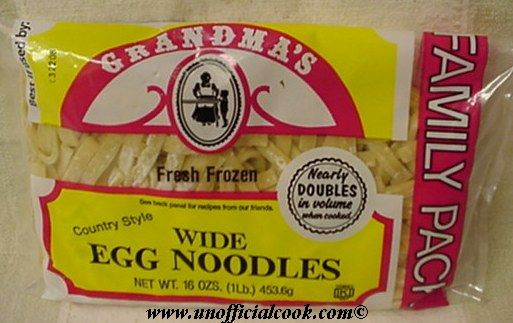 Grandma'S Frozen Egg Noodles
 Grandma s Frozen Egg Noodles Grandma Noodles