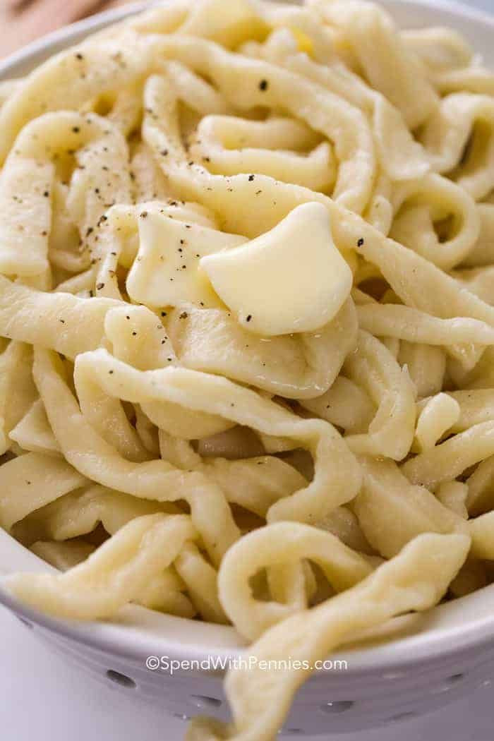 Grandma'S Frozen Egg Noodles
 Homemade Egg Noodles are a delicious side dish that your