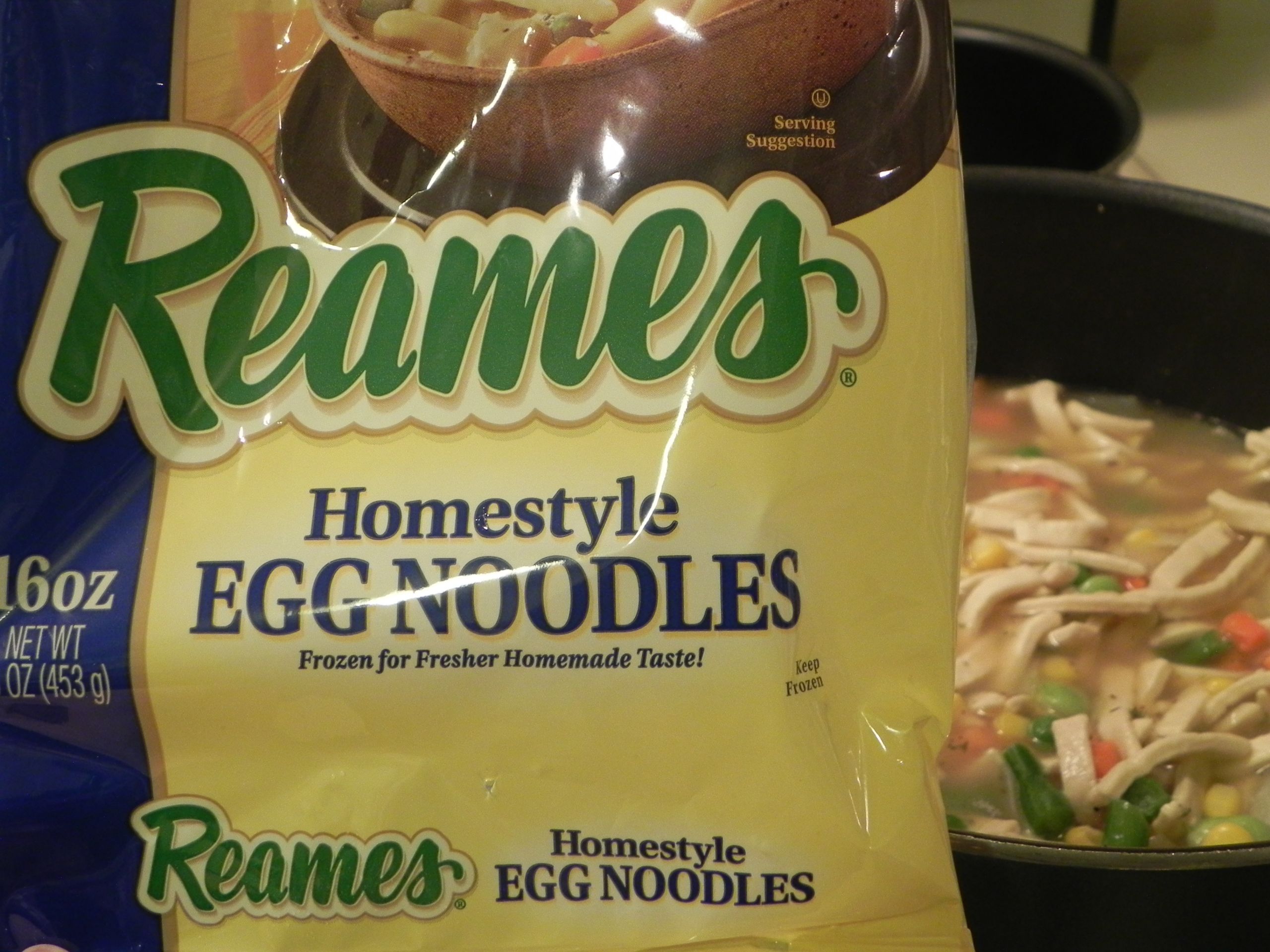 Grandma'S Frozen Egg Noodles
 reames egg noodles