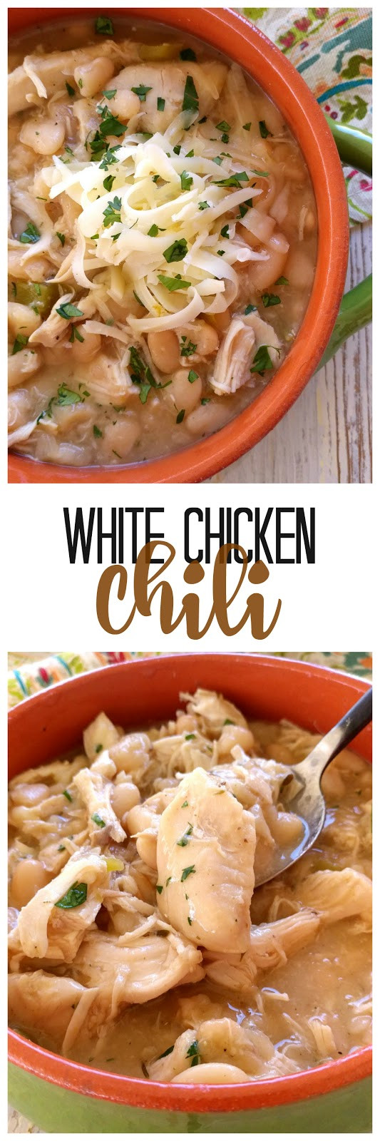 Great Northern Beans White Chicken Chili
 South Your Mouth White Chicken Chili