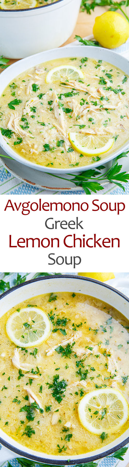 Greek Chicken Soup
 Avgolemono Soup aka Greek Lemon Chicken Soup Recipe on