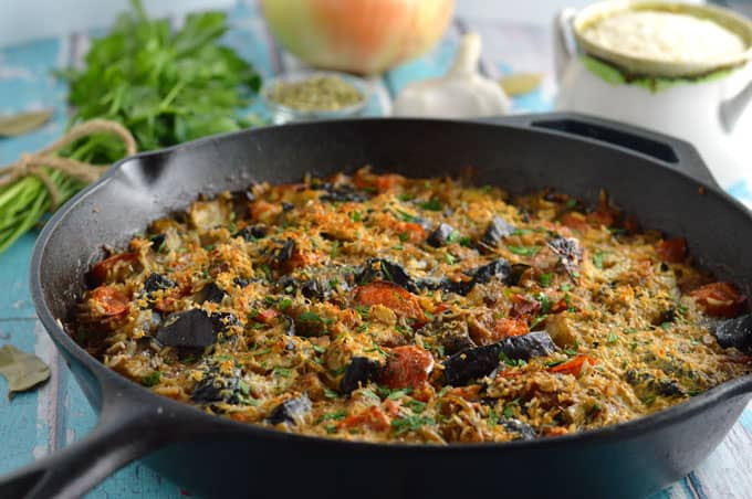 Greek Eggplant Recipes
 e Pot Greek Eggplant and Rice