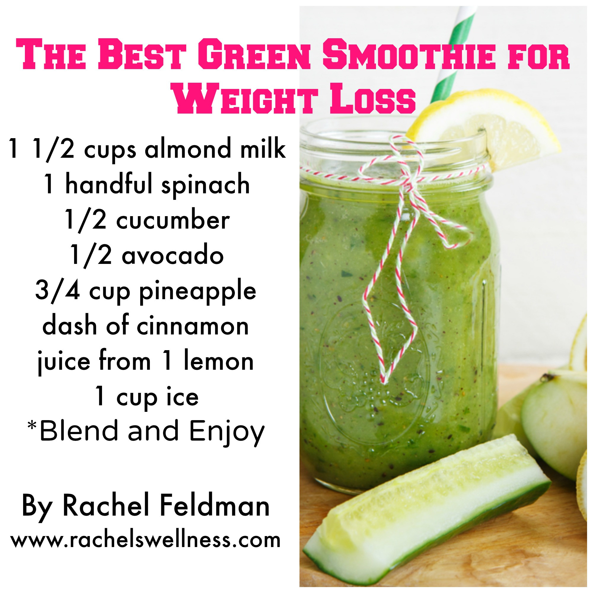 Best 22 Green Smoothies Recipes for Weight Loss - Best Recipes Ideas