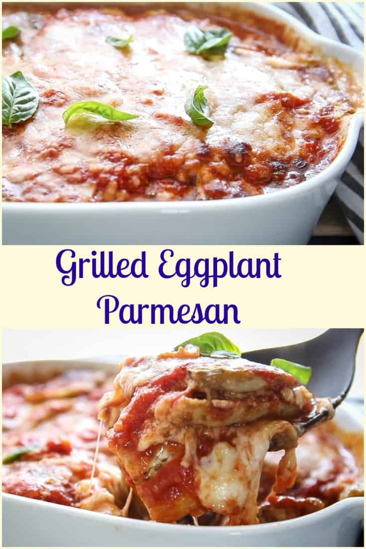 Grilled Eggplant Parmesan
 Grilled Eggplant Parmesan