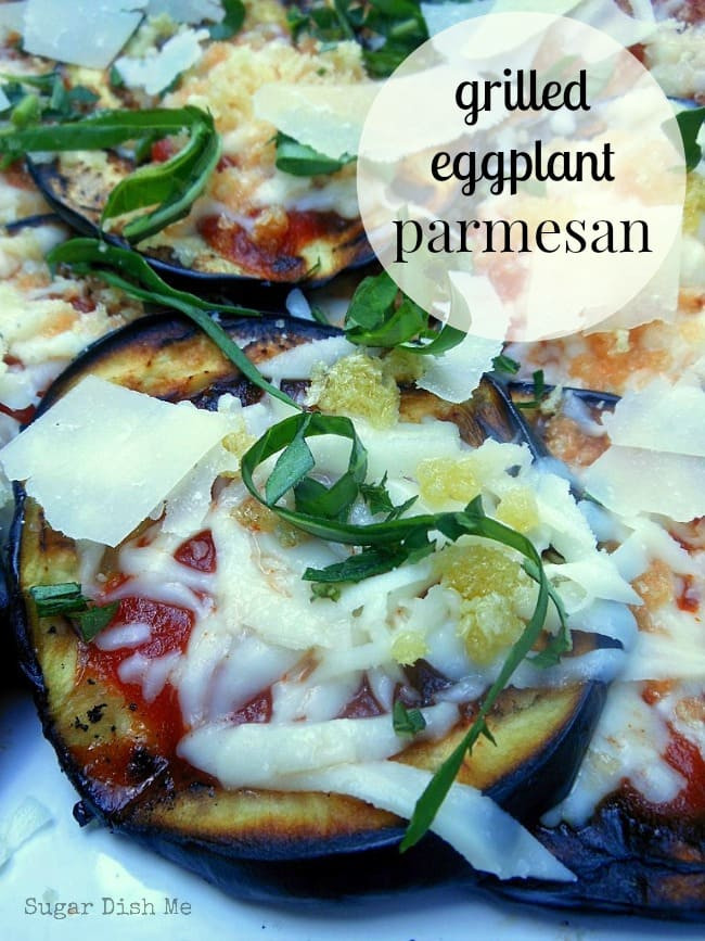Grilled Eggplant Parmesan
 Grilled Eggplant Parmesan Sugar Dish Me
