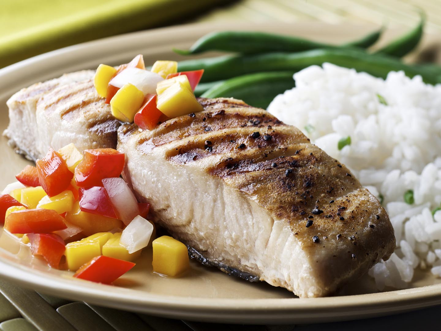 Grilling Fish Recipes
 Grilled Fish With Tropical Relish Recipes