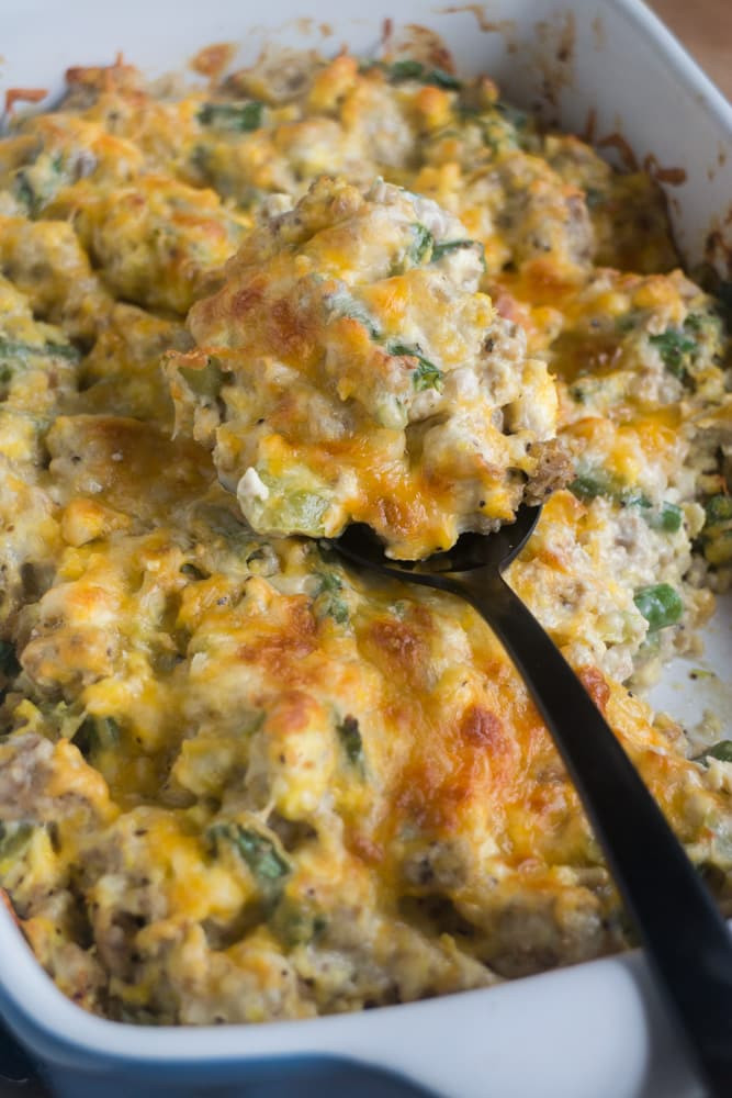 Ground Beef And Egg Casserole
 Scrambled Egg Ground Beef Casserole Keto and Low Carb