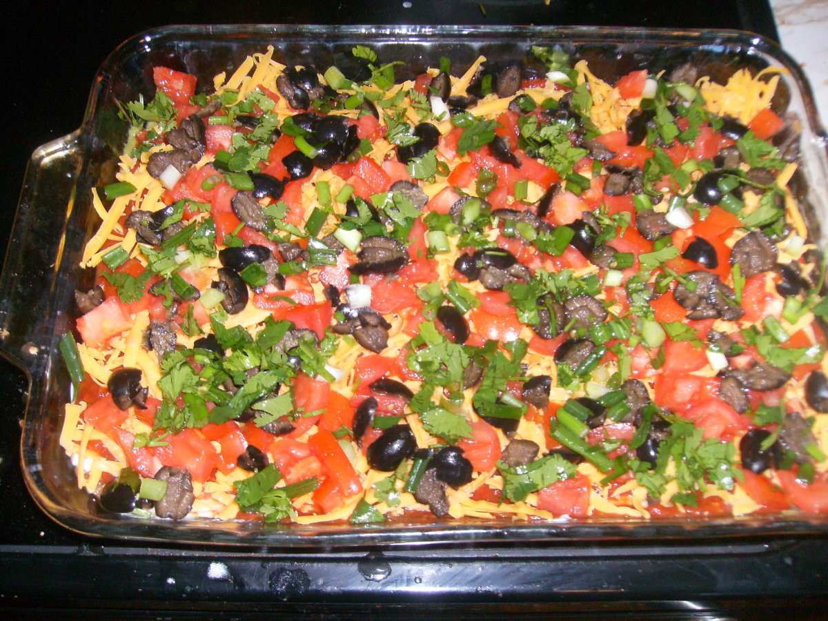 Ground Beef Appetizer Recipes
 More than the Traditional 7 Layer Mexican Dip Appetizer