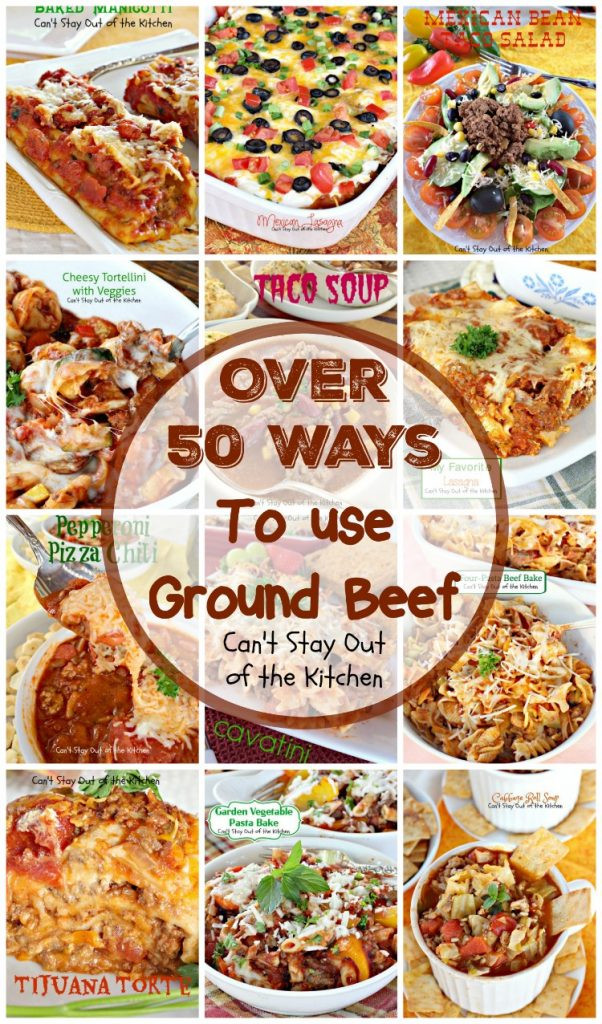 Ground Beef Appetizer Recipes
 50 Ways To Use Ground Beef Can t Stay Out of the Kitchen