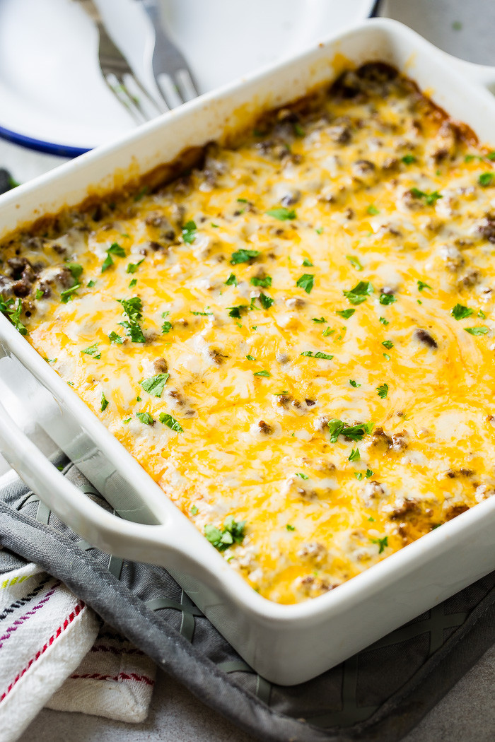 Ground Beef Casserole
 Cheesy Ground Beef & Rice Mexican Casserole Video Oh