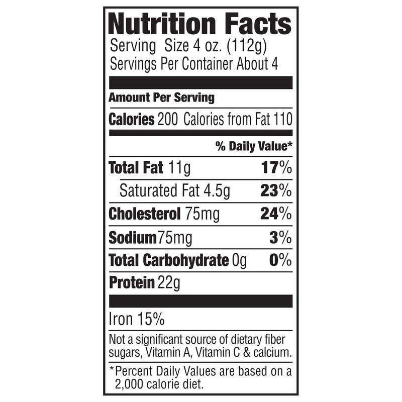 Ground Beef Nutrition
 Organic 90 10 Ground Beef 8 1lb packages