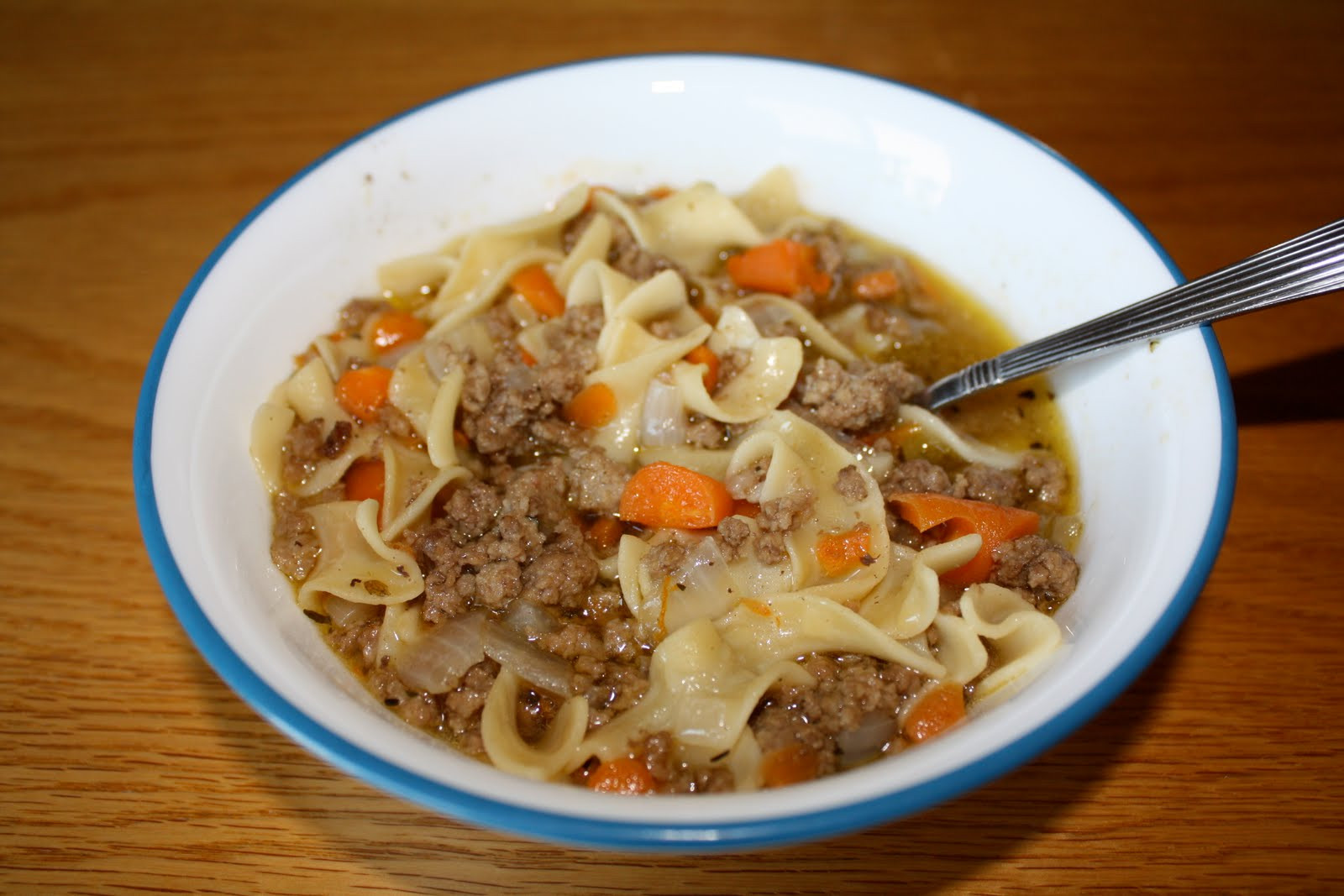 Ground Beef Soups
 When you re Wright you re right Ground Beef Noodle Soup