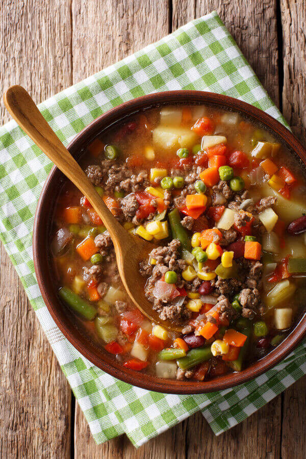 Ground Beef Soups
 Easy Ground Beef Soup Recipe
