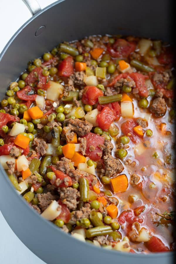 Ground Beef Soups
 Easy Ve able Soup with Ground Beef