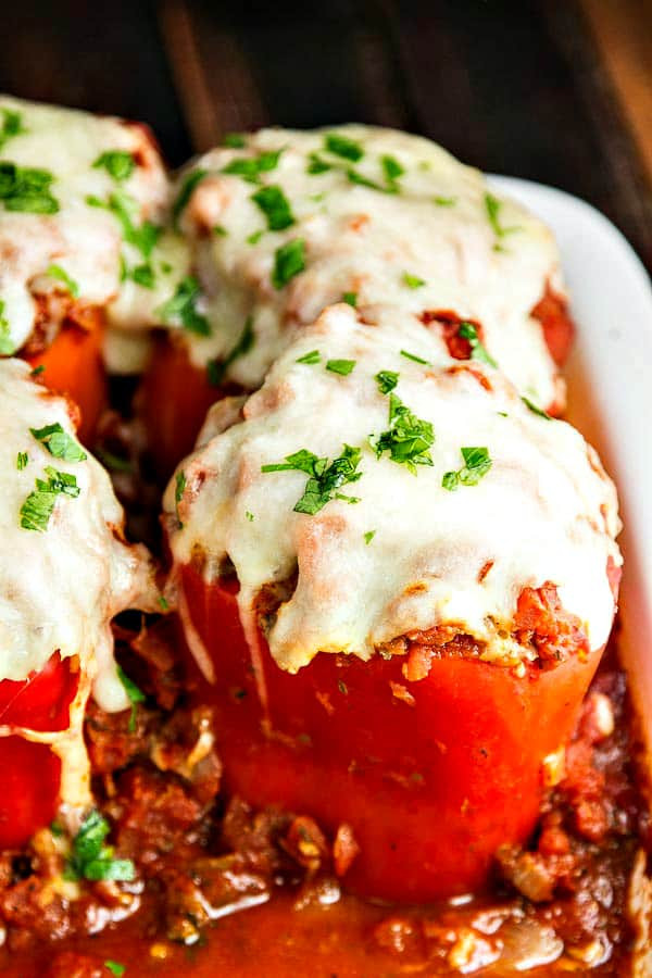 Ground Beef Stuffed Bell Peppers
 Stuffed Bell Peppers • The Wicked Noodle
