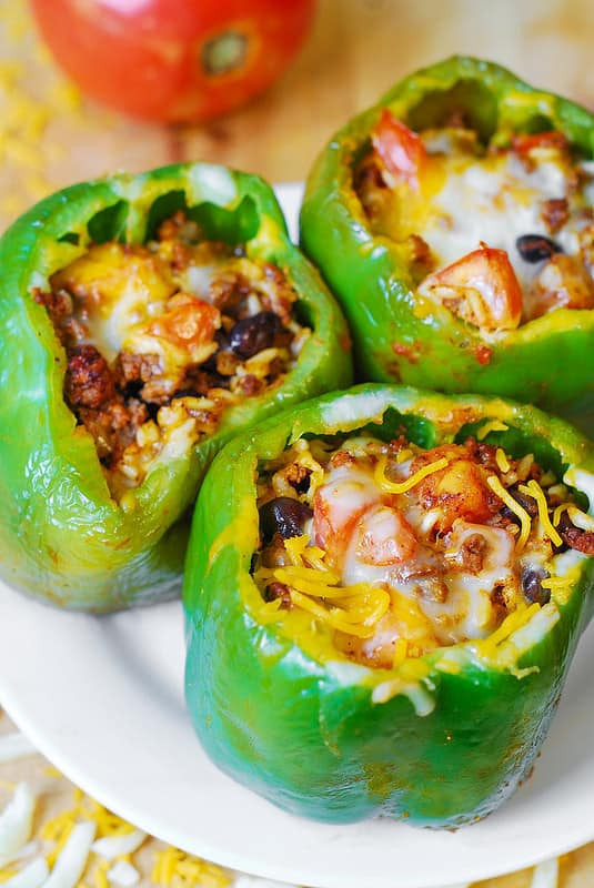Ground Beef Stuffed Bell Peppers
 Mexican Stuffed Bell Peppers Julia s Album