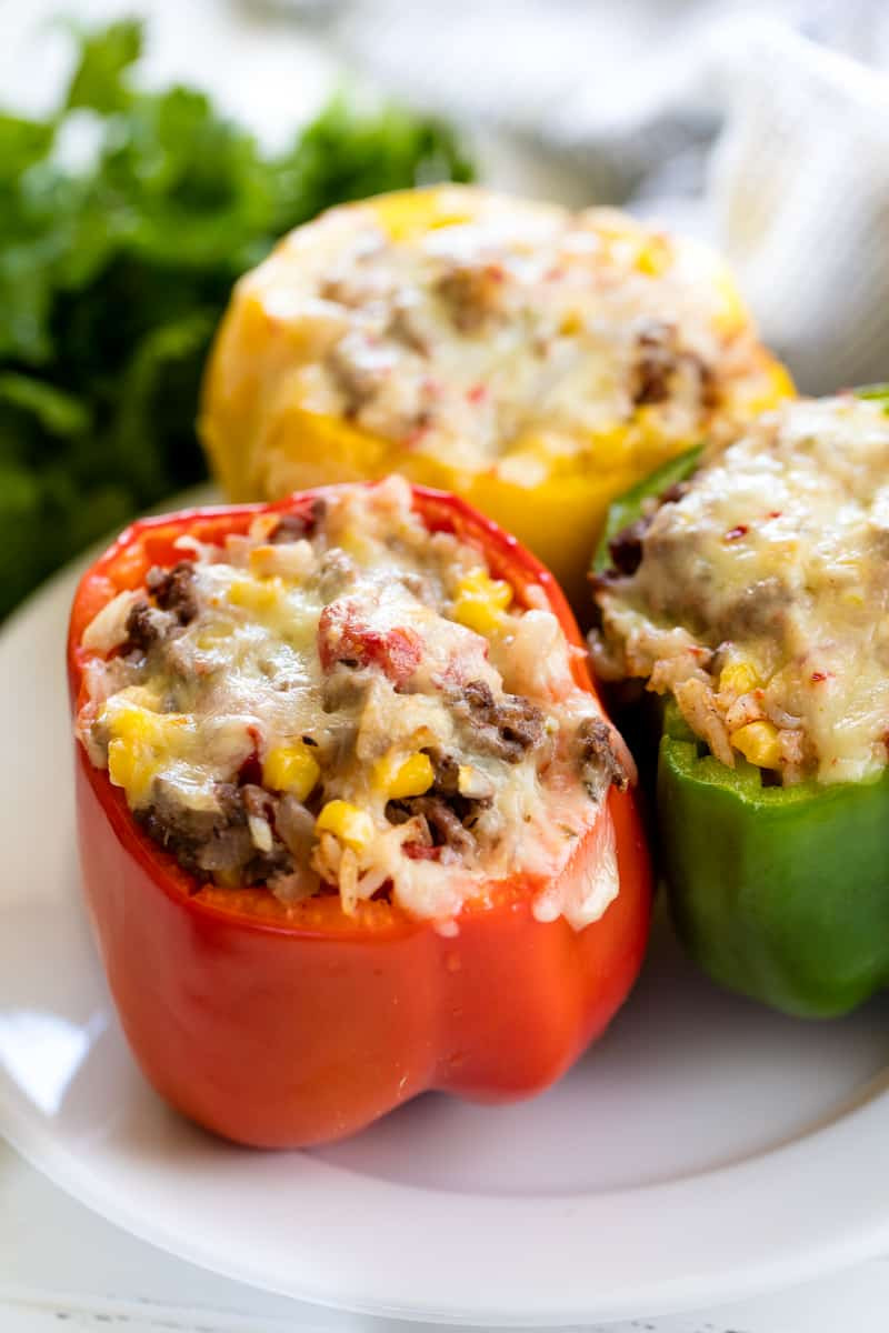 Ground Beef Stuffed Bell Peppers
 Stuffed Bell Peppers