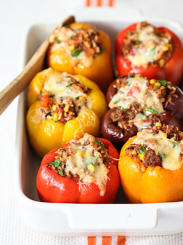 Ground Beef Stuffed Bell Peppers
 BEST Stuffed Bell Peppers Recipe With Ground Beef