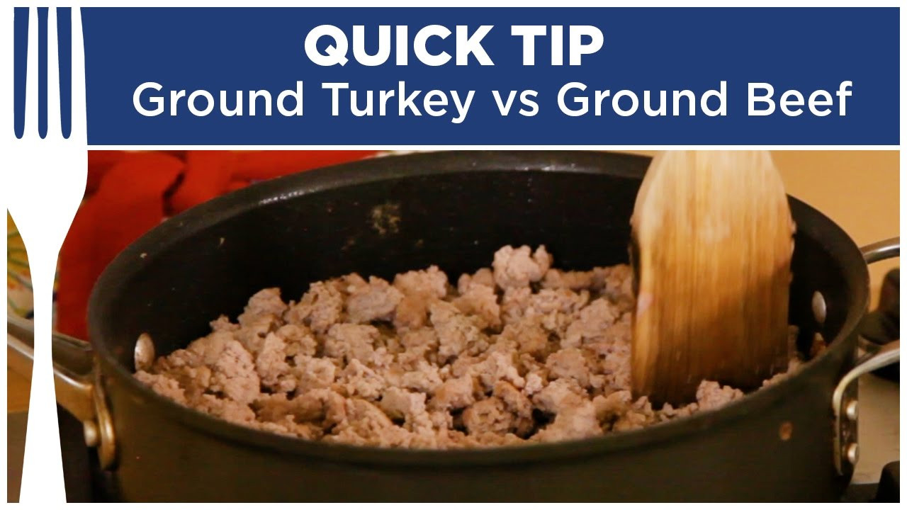 Ground Chicken Vs Ground Turkey
 Ground Turkey vs Ground Beef Quick Tips