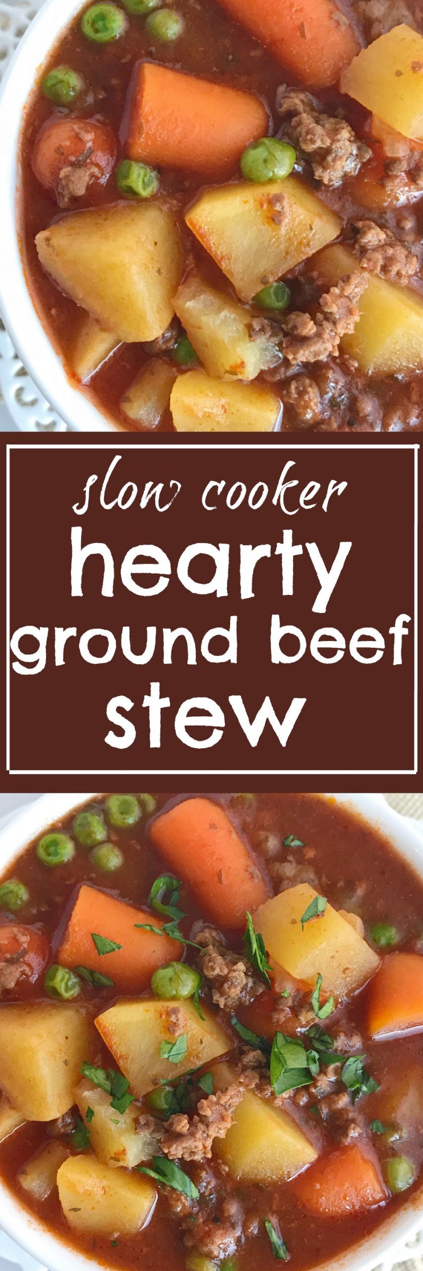 Ground Lamb Stew
 Slow Cooker Hearty Ground Beef Stew To her as Family