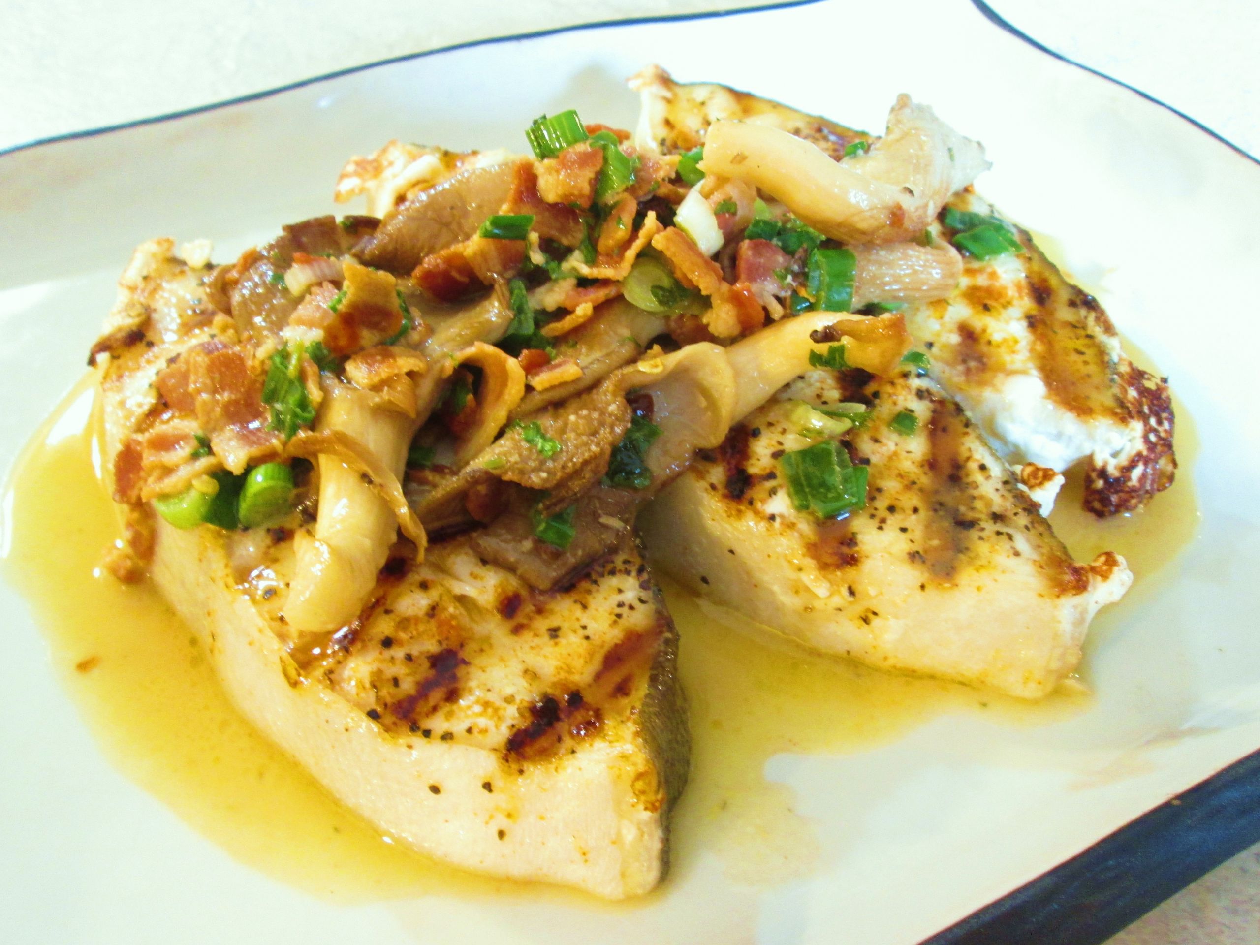 Halibut Fish Recipes
 Grilled Halibut Recipe with Garlic Lemon Butter Sauce
