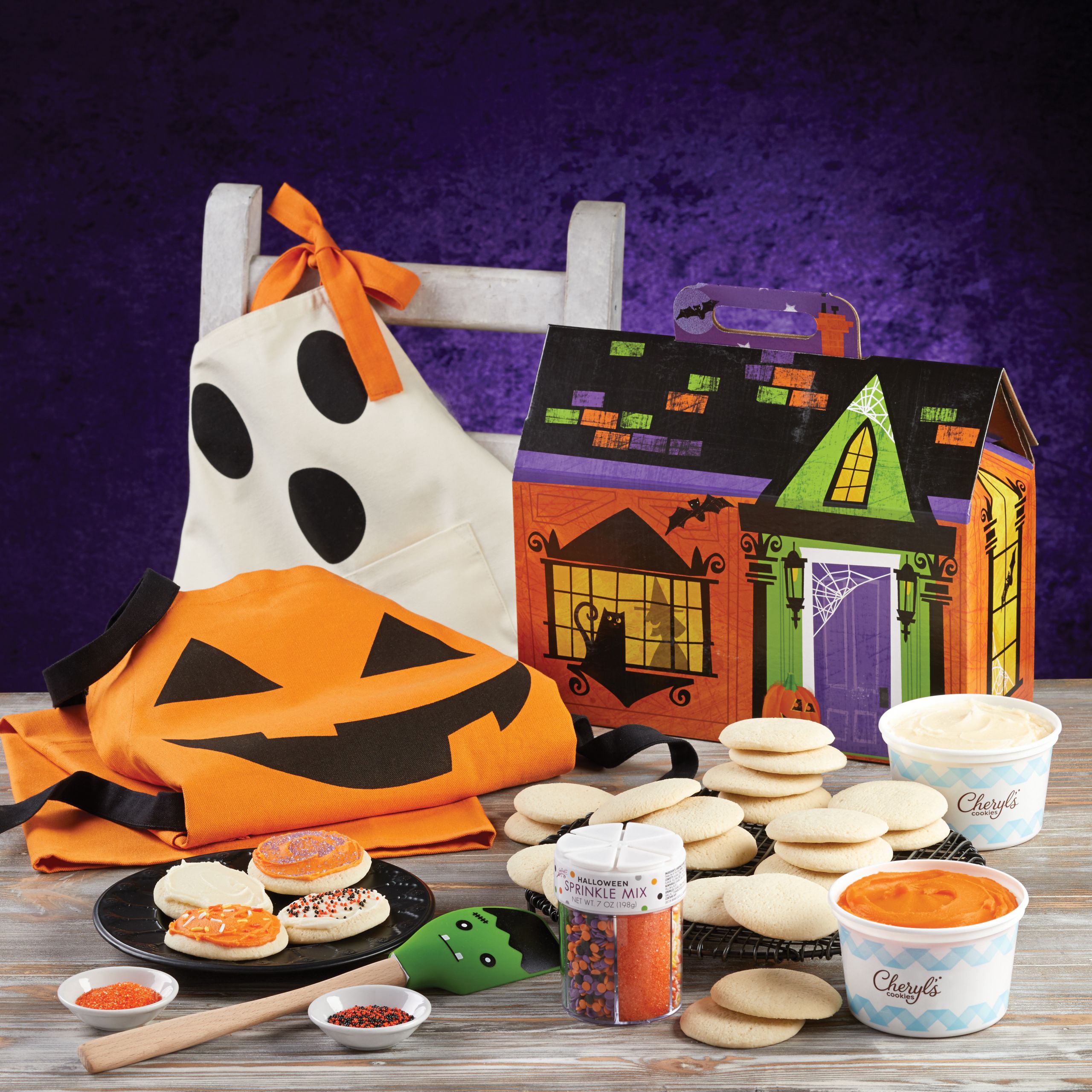 Halloween Cut Out Cookies
 Cheryl’s Cookies Halloween Cut Out Cookie Decorating Kit