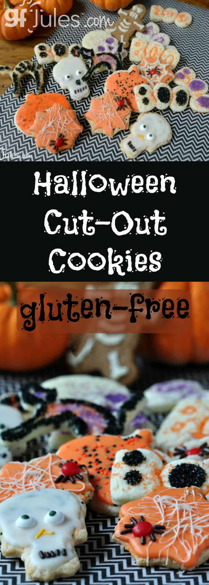Halloween Cut Out Cookies
 Gluten Free Cut Out Sugar Cookie Recipe from Jules